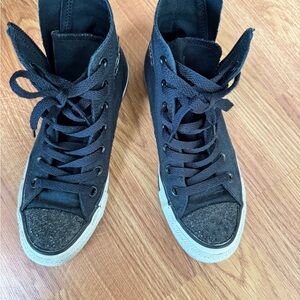 Black High-Top Converse
